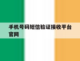 手机号码短信验证接收平台官网