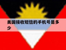 美国接收短信的手机号是多少