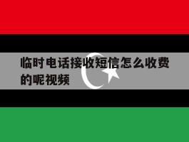 临时电话接收短信怎么收费的呢视频