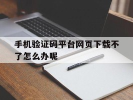 手机验证码平台网页下载不了怎么办呢