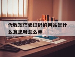 代收短信验证码的网站是什么意思呀怎么弄