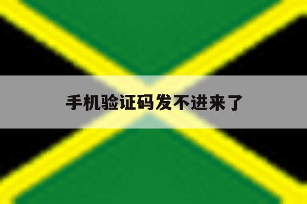 手机验证码发不进来了 手机验证码发不进来了