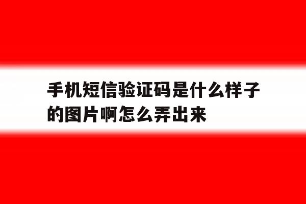 包含手机短信验证码是什么样子的图片啊怎么弄出来的词条 包含手机短信验证码是什么样子的图片啊怎么弄出来的词条