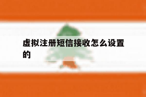 虚拟注册短信接收怎么设置的