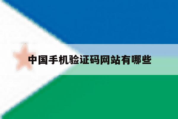中国手机验证码网站有哪些 中国手机验证码网站有哪些