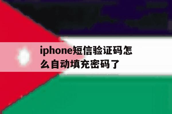 iphone短信验证码怎么自动填充密码了 iphone短信验证码怎么自动填充密码了