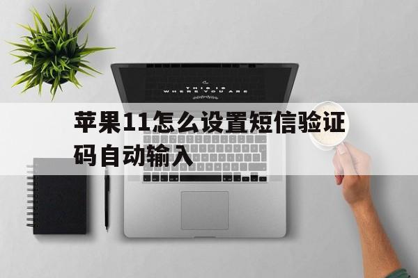 苹果11怎么设置短信验证码自动输入 苹果11怎么设置短信验证码自动输入