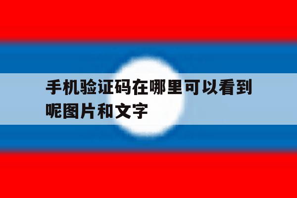包含手机验证码在哪里可以看到呢图片和文字的词条 包含手机验证码在哪里可以看到呢图片和文字的词条
