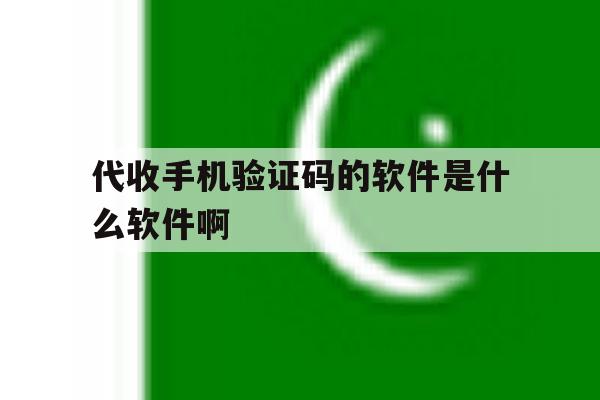 代收手机验证码的软件是什么软件啊 代收手机验证码的软件是什么软件啊