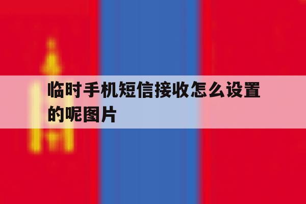 关于临时手机短信接收怎么设置的呢图片的信息 关于临时手机短信接收怎么设置的呢图片的信息