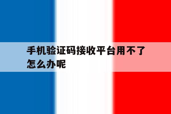 手机验证码接收平台用不了怎么办呢 手机验证码接收平台用不了怎么办呢