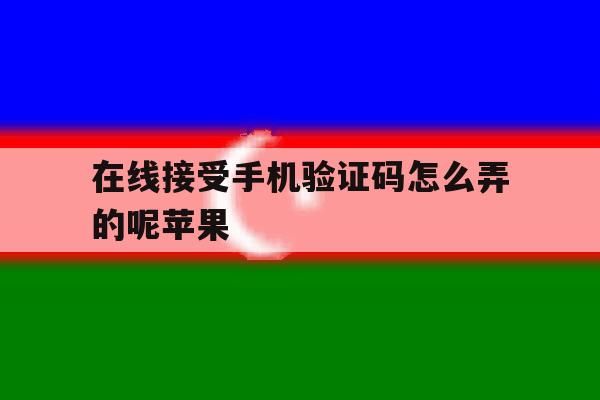 在线接受手机验证码怎么弄的呢苹果 在线接受手机验证码怎么弄的呢苹果