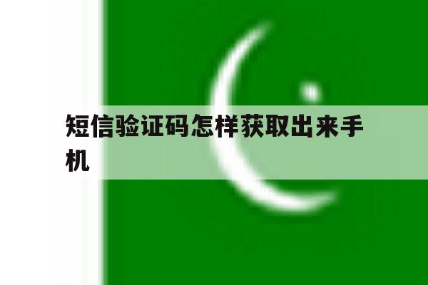 短信验证码怎样获取出来手机 短信验证码怎样获取出来手机
